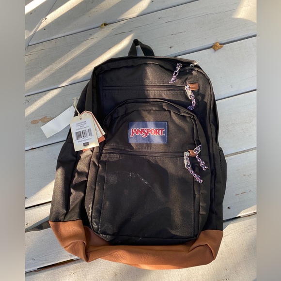 Jansport Bags Jansport Black Backpack New With Tags Small Stain